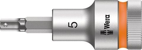 Nasadka wktetakowa 1/2" d.srub z gniaz.6-kat. z funkcja przytrzym,5x60mm Wera Nasadka wktetakowa 1/2" d.srub z gniaz.6-kat. z funkcja przytrzym,5x60mm Wera