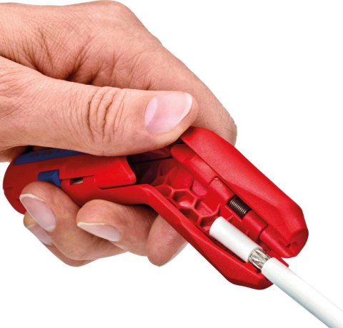 Przyrząd do sciągania izolacji 8-13mm, ErgoStrip, 16 95 02 SB, KNIPEX Przyrząd do sciągania izolacji 8-13mm, ErgoStrip, 16 95 02 SB, KNIPEX