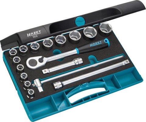 Zestaw nasadek 1/2", 17-cz. 906 HAZET Zestaw nasadek 1/2", 17-cz. 906 HAZET