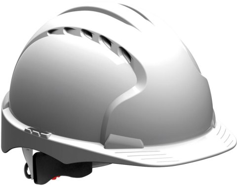 Kask ochronny EVO3 z zamknięciem typu twist-lock, EN 397, biały Kask ochronny EVO3 z zamknięciem typu twist-lock, EN 397, biały