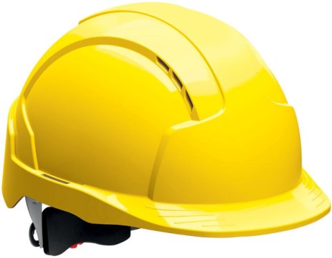 Kask ochronny EVOLite z blokadą skrętną, żółty Kask ochronny EVOLite z blokadą skrętną, żółty