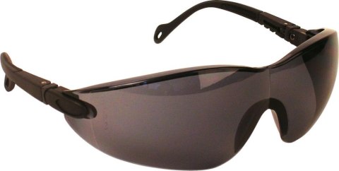 Okulary Eclipse, PC, przyciemniane/czarne. Okulary Eclipse, PC, przyciemniane/czarne.