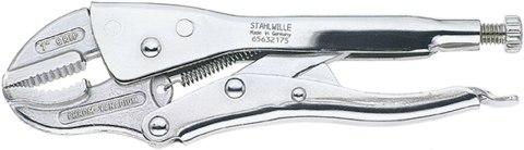 Szczypce zaciskowe uniwers.L=175mm rozw.25mm STAHLWILLE Szczypce zaciskowe uniwers.L=175mm rozw.25mm STAHLWILLE