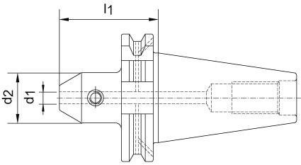 Wiertlo rdzen.QuickIN Maxostrza z weglika spiek., dokladne chwyt Weldon, 65/50mm, dokladne Wiertlo rdzen.QuickIN Maxostrza z weglika spiek., dokladne chwyt Weldon, 65/50mm, dokladne