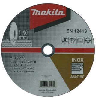 TARCZA DO METALU 230x1,9mm