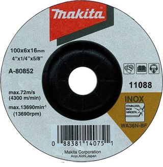 TARCZA DO SZLIFOWANIA METALU 230x6x22,2mm INOX