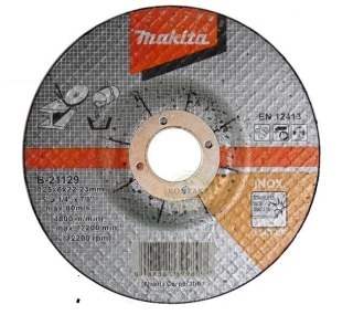 TARCZA DO SZLIFOWANIA METALU, INOX 230x6x22,3mm DO CIĘŻKICH ZASTOSOWAŃ