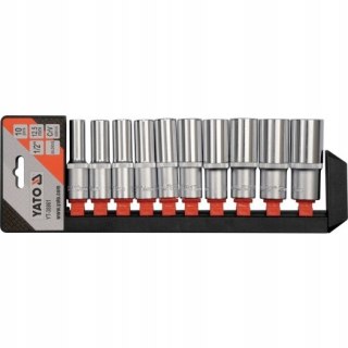 YATO NASADKI DŁUGIE 1/2" 10 elem. 38861