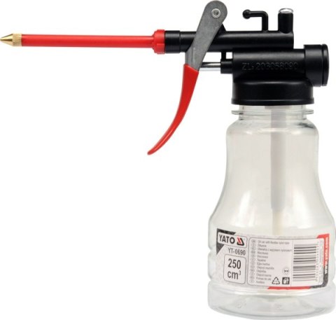 YATO OLIWIARKA Z WĘŻYKIEM 250ml 0690 YATO OLIWIARKA Z WĘŻYKIEM 250ml 0690
