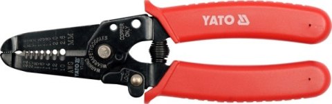 YATO ŚCIĄGACZ IZOLACJI UNIWERSALNY 160mm 20-10AWG, 0,8 do 2,6mm 2319 YATO ŚCIĄGACZ IZOLACJI UNIWERSALNY 160mm 20-10AWG, 0,8 do 2,6mm 2319