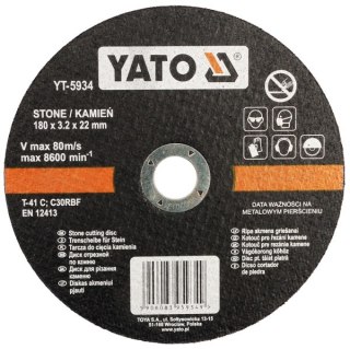 YATO TARCZA DO KAMIENIA 115*1,5*22 5930