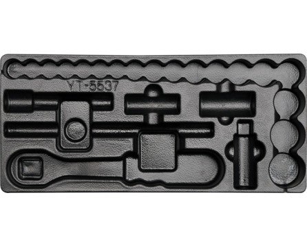 YATO WKŁADKA DO SZUFLADY NA ZESTAW NARZĘDZI 1/2" 24 elem. 55371 YATO WKŁADKA DO SZUFLADY NA ZESTAW NARZĘDZI 1/2" 24 elem. 55371