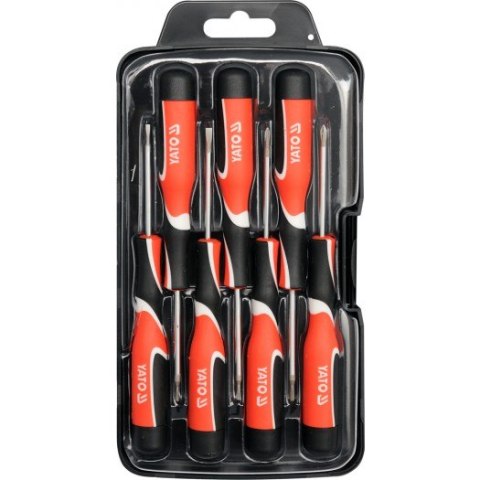 YATO WKRĘTAKI PRECYZYJNE 7 elem. PŁASKIE / KRZYŻOWE / TORX 25863 YATO WKRĘTAKI PRECYZYJNE 7 elem. PŁASKIE / KRZYŻOWE / TORX 25863