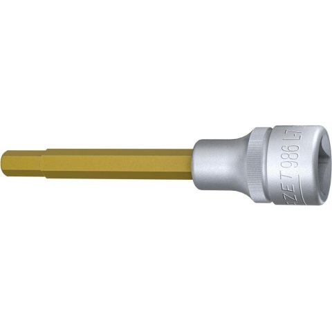 Nasadka wkrętakowa 1/2" 6-kątna z kulką, 7x100mm, 986L-7 HAZET Nasadka wkrętakowa 1/2" 6-kątna z kulką, 7x100mm, 986L-7 HAZET