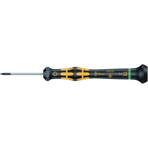 Wkrętak ESD dla elektroników T3x40mm Wera Wkrętak ESD dla elektroników T3x40mm Wera