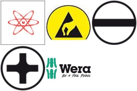 Zestaw wkrętaków dla elektroników KK Stubby ESD Wera Zestaw wkrętaków dla elektroników KK Stubby ESD Wera