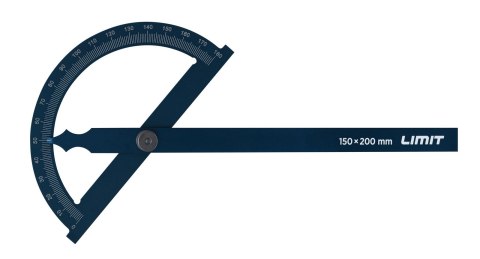 Kątomierz tarczowy aluminiowy Limit PRD 150x170 mm Kątomierz tarczowy aluminiowy Limit PRD 150x170 mm