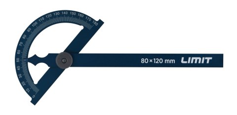 Kątomierz tarczowy aluminiowy Limit PRD 80x120 mm Kątomierz tarczowy aluminiowy Limit PRD 80x120 mm