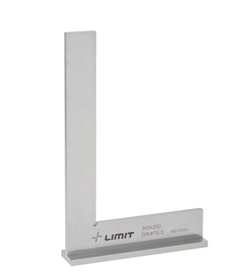 Kątownik ze stopką 100x70 mm DIN 875/2 Limit Kątownik ze stopką 100x70 mm DIN 875/2 Limit
