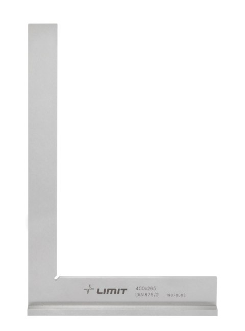 Kątownik ze stopką 100x70 mm DIN 875/2 Limit Kątownik ze stopką 100x70 mm DIN 875/2 Limit
