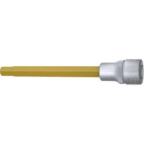 Nasadka wkrętakowa 1/2" 6-kątna długa, 9x140mm, 986SL-9 HAZET Nasadka wkrętakowa 1/2" 6-kątna długa, 9x140mm, 986SL-9 HAZET