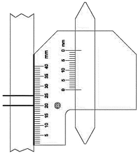 Przymiar spawalniczy Limit Przymiar spawalniczy Limit