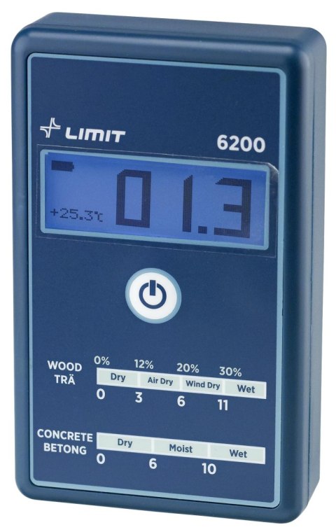 Wilgotnościomierz Limit 6200 Wilgotnościomierz Limit 6200