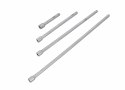AWTOOLS ZESTAW PRZEDŁUŻEK 1/4" 4cz. 75mm, 150mm, 225mm, 300mm. BLACK LINE