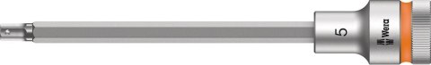 Nasadka wktetakowa 1/2"z funkcja przytrzym. do srub z lbem z gniazdem6-kat. 5x140mm Wera Nasadka wktetakowa 1/2"z funkcja przytrzym. do srub z lbem z gniazdem6-kat. 5x140mm Wera
