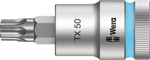 Nasadka wktetakowa 1/2"z funkcja przytrzym. do srub z lbem z gniazdemTORX 50x60mm Wera Nasadka wktetakowa 1/2"z funkcja przytrzym. do srub z lbem z gniazdemTORX 50x60mm Wera