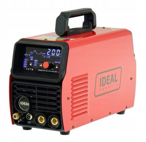 SPAWARKA IDEAL PRAKTIK TIG 200 AC/DC LED SPAWARKA IDEAL PRAKTIK TIG 200 AC/DC LED