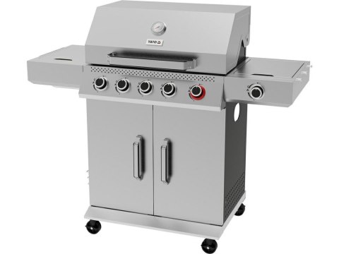 YATO GRILL GAZOWY YAO 5+1 19KW STAL NIERDZEWNA YATO GRILL GAZOWY YAO 5+1 19KW STAL NIERDZEWNA