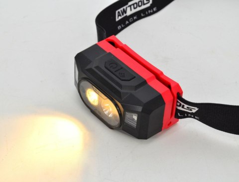 AWTOOLS LATARKA CZOŁOWA LED USB POWER BANK BLACK LINE AWTOOLS LATARKA CZOŁOWA LED USB POWER BANK BLACK LINE