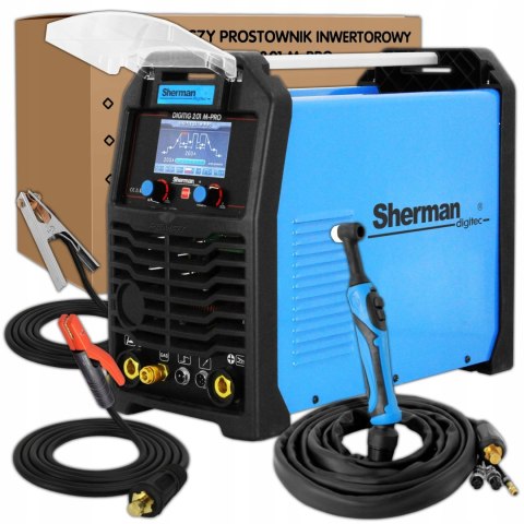 SPAWARKA INWERTOROWWA SHERMAN DIGITIG 201 M-PRO AC SPAWARKA INWERTOROWWA SHERMAN DIGITIG 201 M-PRO AC
