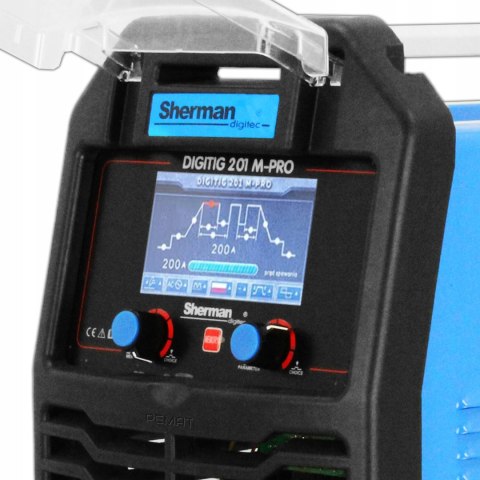 SPAWARKA INWERTOROWWA SHERMAN DIGITIG 201 M-PRO AC SPAWARKA INWERTOROWWA SHERMAN DIGITIG 201 M-PRO AC