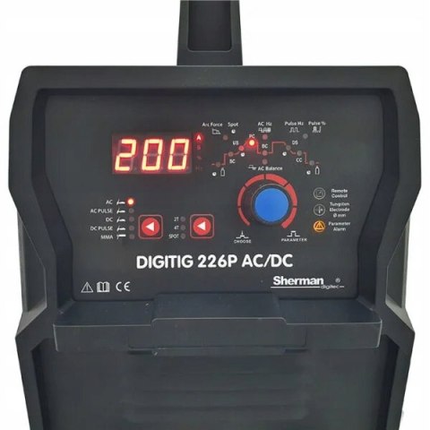 Sherman Spawarka inwertorowa DIGITIG 226P AC/DC PULS Sherman Spawarka inwertorowa DIGITIG 226P AC/DC PULS
