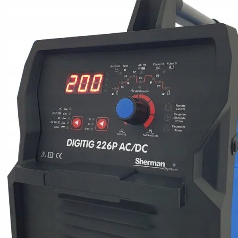 Sherman Spawarka inwertorowa DIGITIG 226P AC/DC PULS Sherman Spawarka inwertorowa DIGITIG 226P AC/DC PULS
