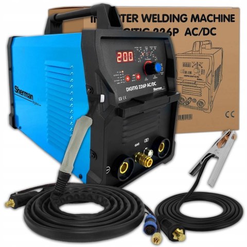 Sherman Spawarka inwertorowa DIGITIG 226P AC/DC PULS Sherman Spawarka inwertorowa DIGITIG 226P AC/DC PULS