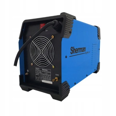 Spawarka Sherman TIG DIGITIG 200A AC/DC Multipro Aluminium INOX stal czarna Spawarka Sherman TIG DIGITIG 200A AC/DC Multipro Aluminium INOX stal czarna