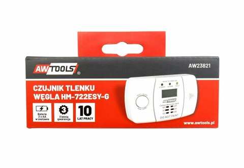 AWTOOLS CZUJNIK CZADU 2xAA 1,5V AWTOOLS CZUJNIK CZADU 2xAA 1,5V