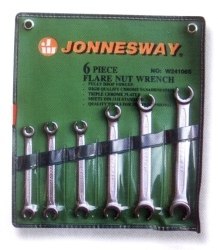 JONNESWAY KLUCZE DO PRZEWODÓW HAMULCOWYCH KOMPLET 6 elem. W24106S