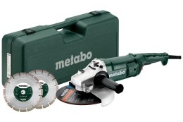 METABO SZLIFIERKA KĄT.230 WE 2200-230 + 2 TARCZE DIAM. WALIZKA