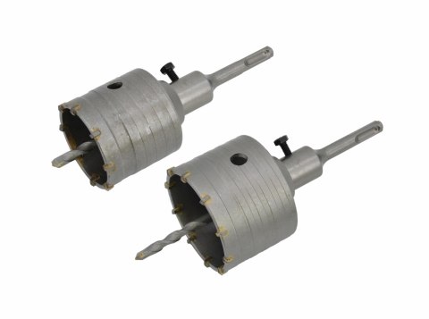 AWTOOLS KORONA DO BETONU ZESTAW FI=65mm + FI=80mm UCHWYT SDS PLUS 100mm
