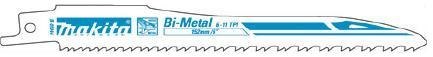 MAKITA BRZESZCZOT DO PIŁ SZABLASTYCH BIM 152x0,9mm /5szt. DREWNO, METAL, PVC (FAST)