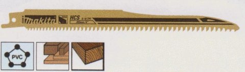 MAKITA BRZESZCZOT DO PIŁ SZABLASTYCH HCS 203x1,0mm /5szt. DREWNO (FAST)