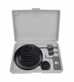 AWTOOLS OTWORNICE DO DREWNA / 19-22-28-32-38-44-51-64-76-89-102-127mm / KOMPLET 16 ELEMENTÓW