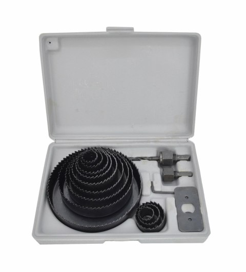 AWTOOLS OTWORNICE DO DREWNA / 19-22-28-32-38-44-51-64-76-89-102-127mm / KOMPLET 16 ELEMENTÓW