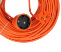 AWTOOLS PRZEDŁUŻACZ OGRODOWY JEDNOGNIAZDOWY 30m BEZ UZIEMIENIA / 2x1,0mm / 10A
/ 230V / 2500W