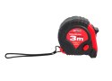 AWTOOLS MIARA ZWIJANA CZERWONO-CZARNA 3m x 16mm ABS TPR 2-STOP