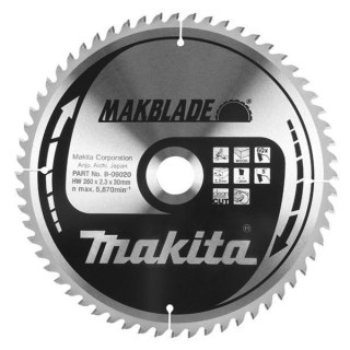 PIŁA TARCZOWA 250x30mm 60-ZĘBÓW MAKBLADE